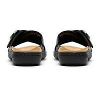 Clarks Womens Laurieann Opal Flat Sandals