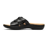 Clarks Womens Laurieann Opal Flat Sandals