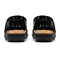 Clarks Womens Laurieann Lily Adjustable Strap Flat Sandals