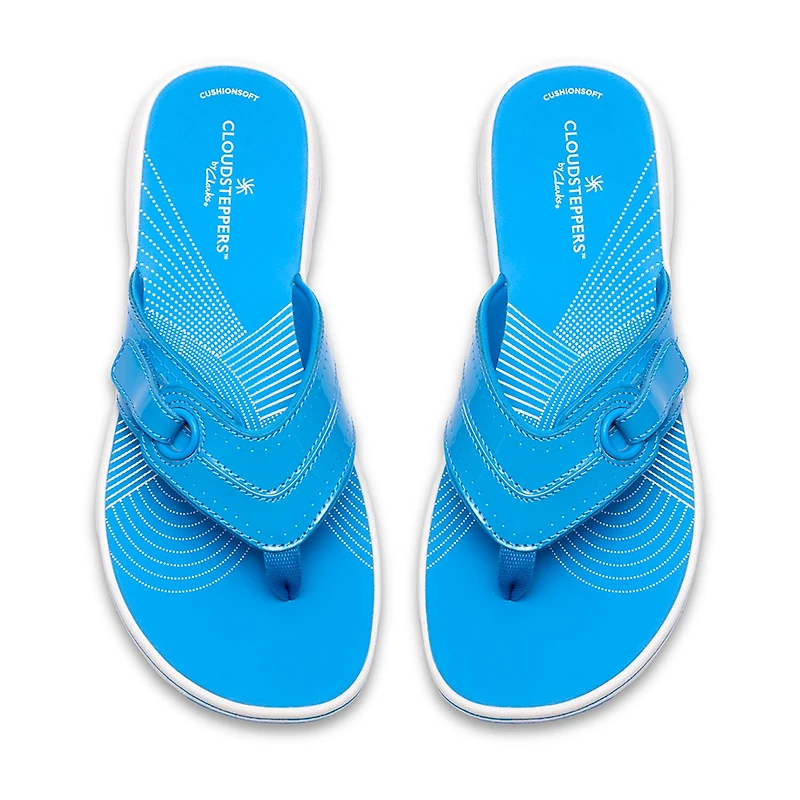 Clarks Cloudsteppers Womens Breeze Reyna Flip-Flops