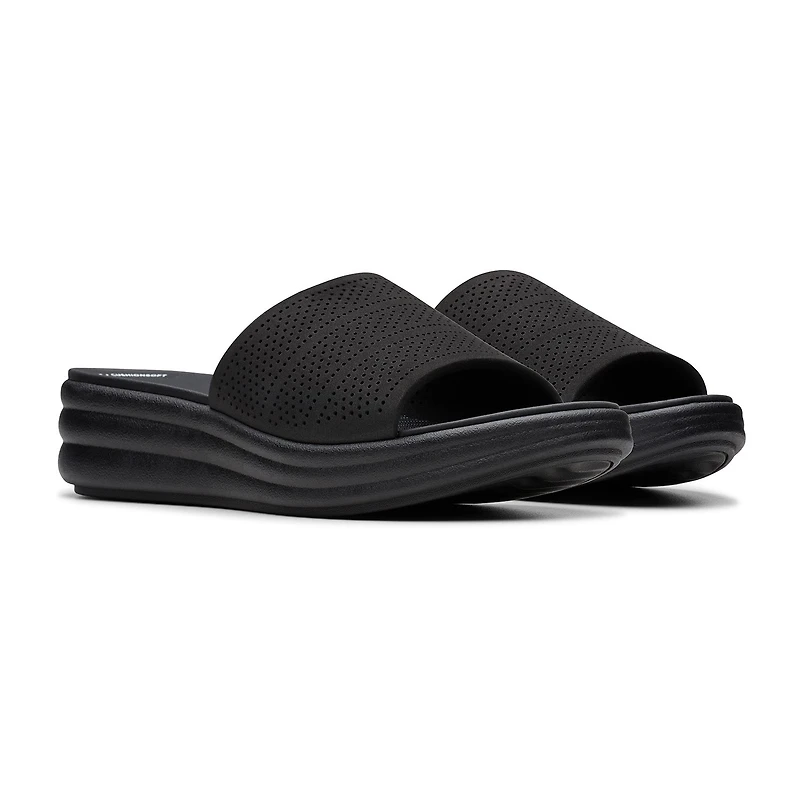 Clarks Cloudsteppers Womens Drift Twist Wedge Sandals