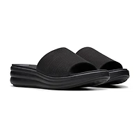 Clarks Cloudsteppers Womens Drift Twist Wedge Sandals
