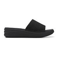 Clarks Cloudsteppers Womens Drift Twist Wedge Sandals