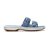 Clarks Cloudsteppers Womens Breeze Piper Flip-Flops