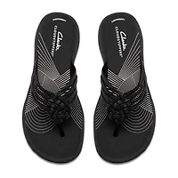 Clarks Cloudsteppers Womens Breeze Gem Flip-Flops