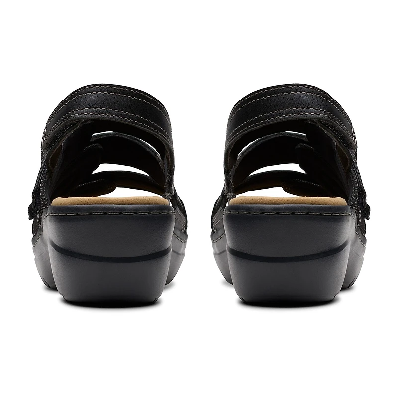 Clarks Womens Merliah Bali Wedge Sandals