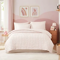 Sweet Home Collection Marshmallow Pouf Kids Bed A Bag Comforter Set