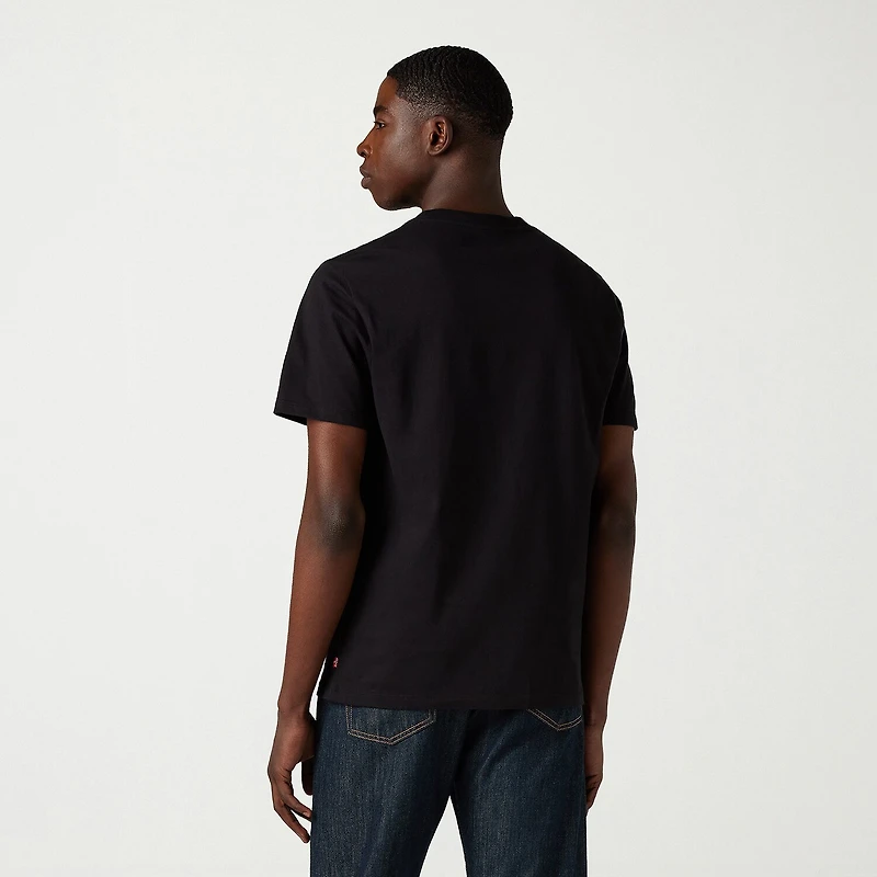 Levi's® Set-In Neck Mens Round Short Sleeve Regular Fit Graphic T-Shirt
