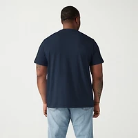 Levi's® Big and Tall Mens Crew Neck Short Sleeve Regular Fit Logo Graphic T-Shirt