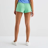 Arizona Juniors Womens Mid Rise Shortie Short