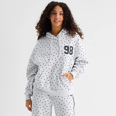 Forever 21 Womens Juniors Long Sleeve Fleece Hoodie