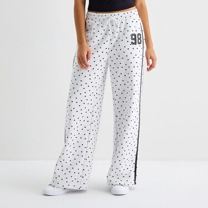 Forever 21 Womens Juniors Wide Leg Sweatpant
