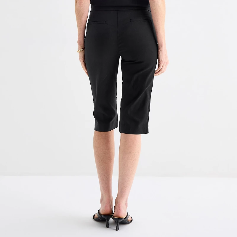 Liz Claiborne Lisa Womens Straight Capri Pant