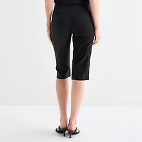 Liz Claiborne Lisa Womens Straight Capri Pant