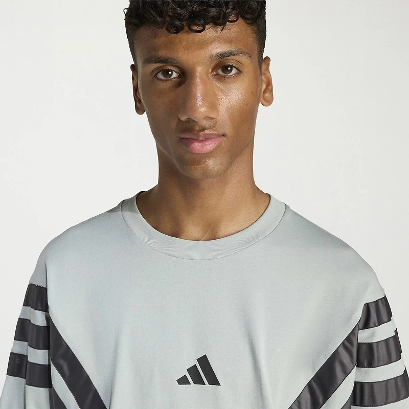 adidas Mens Crew Neck Short Sleeve Active T-Shirt