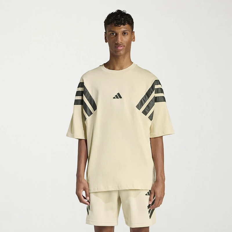 adidas Mens Crew Neck Short Sleeve Active T-Shirt