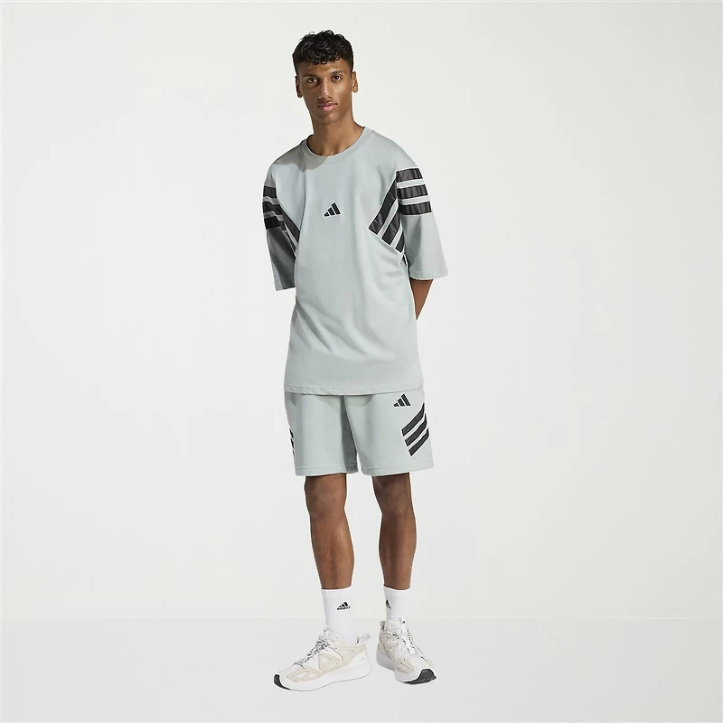 adidas Mens Crew Neck Short Sleeve Active T-Shirt