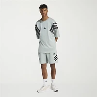 adidas Mens Crew Neck Short Sleeve Active T-Shirt