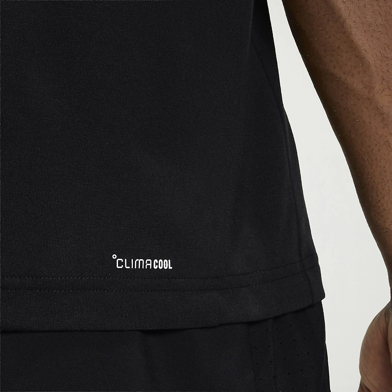 adidas Mens Crew Neck Short Sleeve Active T-Shirt