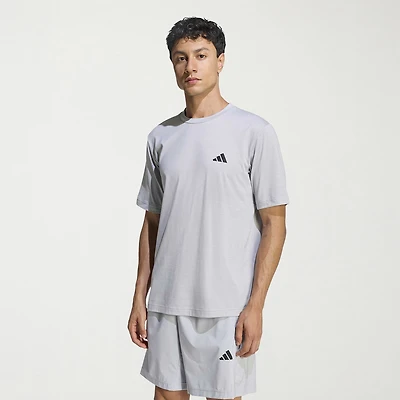 adidas Mens Crew Neck Short Sleeve Active T-Shirt
