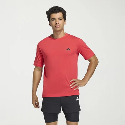 adidas Mens Crew Neck Short Sleeve Active T-Shirt
