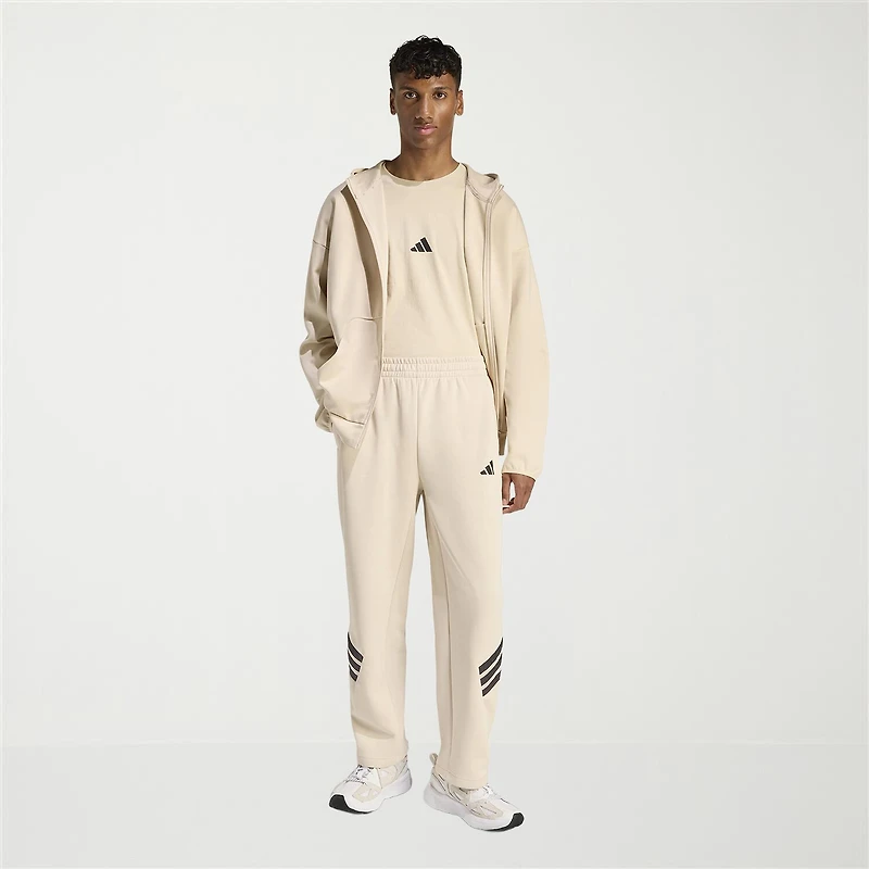 adidas 3 Stripe Woven Mens Tapered Regular Fit Track Pant