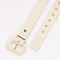 Liz Claiborne Fabric Pant Belt With Metal Keeper Womens