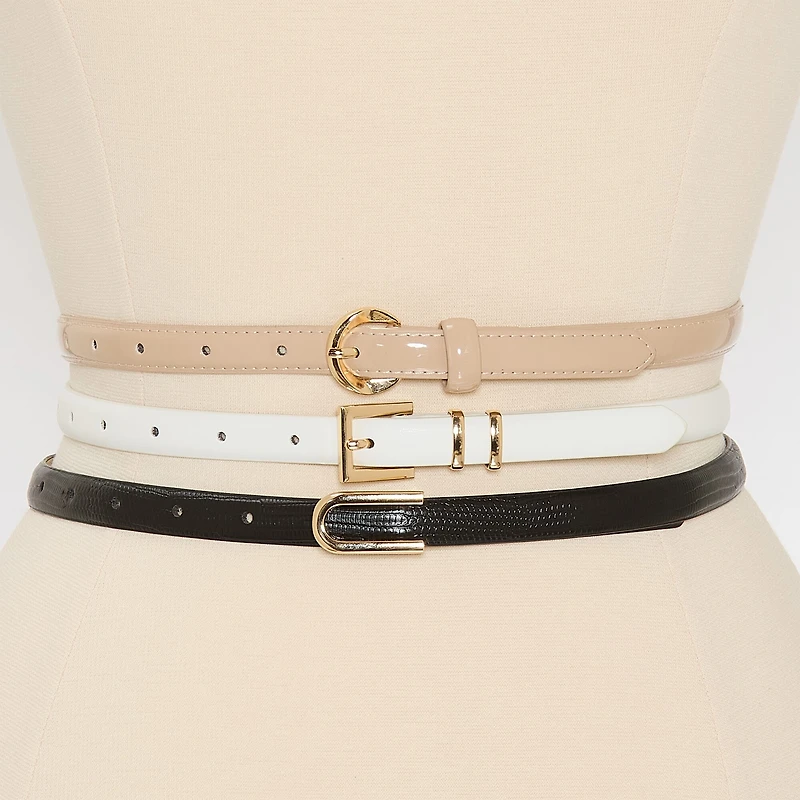 Liz Claiborne 3-pc. Womens Belt