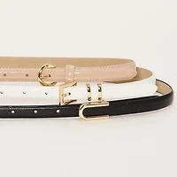 Liz Claiborne 3-pc. Womens Belt