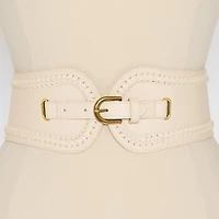 a.n.a Whipstitch Edge Stretch Belt Womens