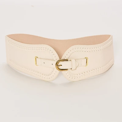 a.n.a Whipstitch Edge Stretch Belt Womens