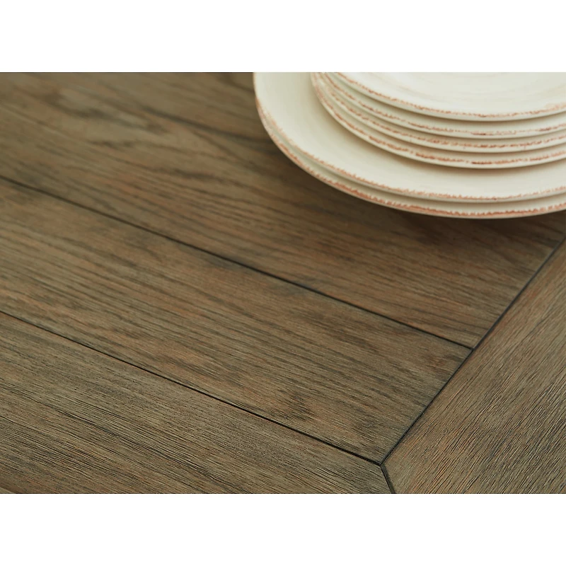 Signature Design by Ashley® Roanoke Rectangular Wood-Top Dining Table