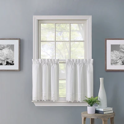 Regal Home Battenburg 2-pc. Rod Pocket Window Tier