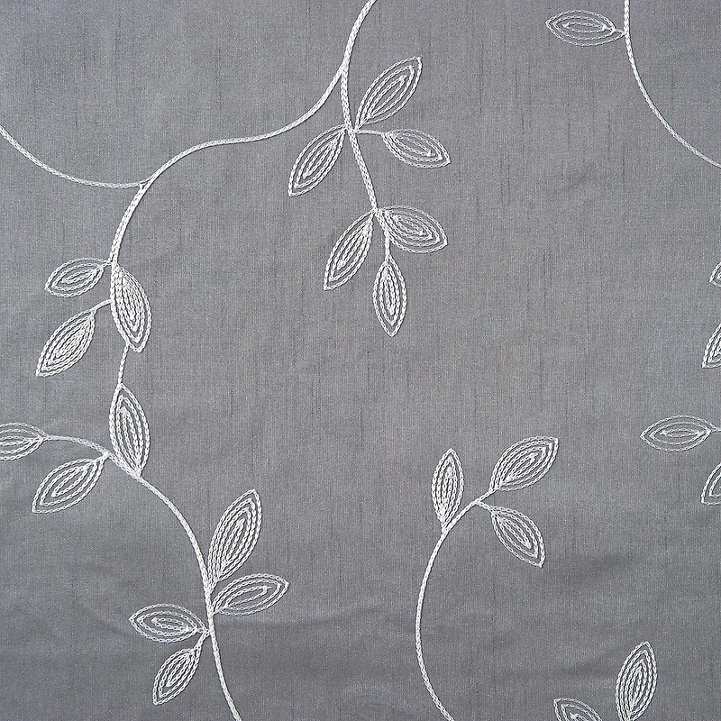 Max Blackout Mystique Rod Pocket Embroidered 100% Single Curtain Panel