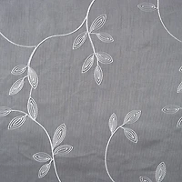 Max Blackout Mystique Rod Pocket Embroidered 100% Single Curtain Panel