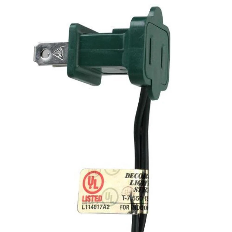 100-Count Green Commercial Grade Mini Christmas Light Set  45.5ft Green Wire