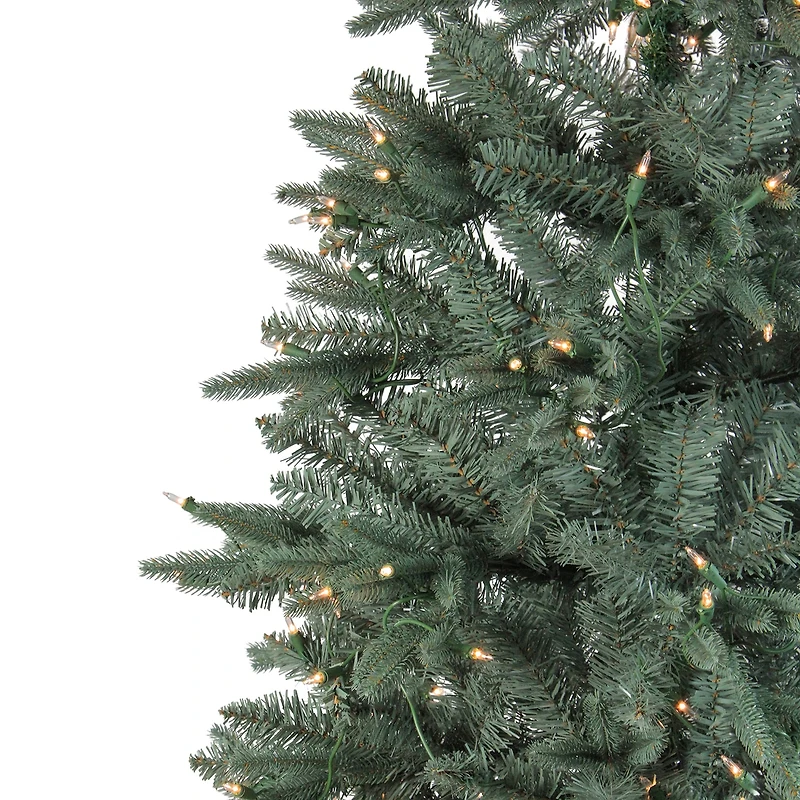 7.5' Pre-Lit Washington Frasier Fir Slim Artificial Christmas Tree - Clear Lights