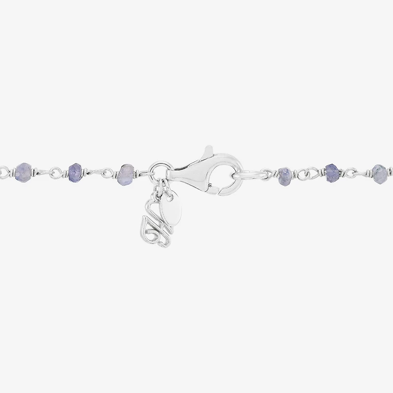 Limited Quantities! Womens White Sterling Silver Inch Strand Necklace