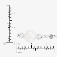 Limited Quantities! Womens White Sterling Silver Inch Strand Necklace