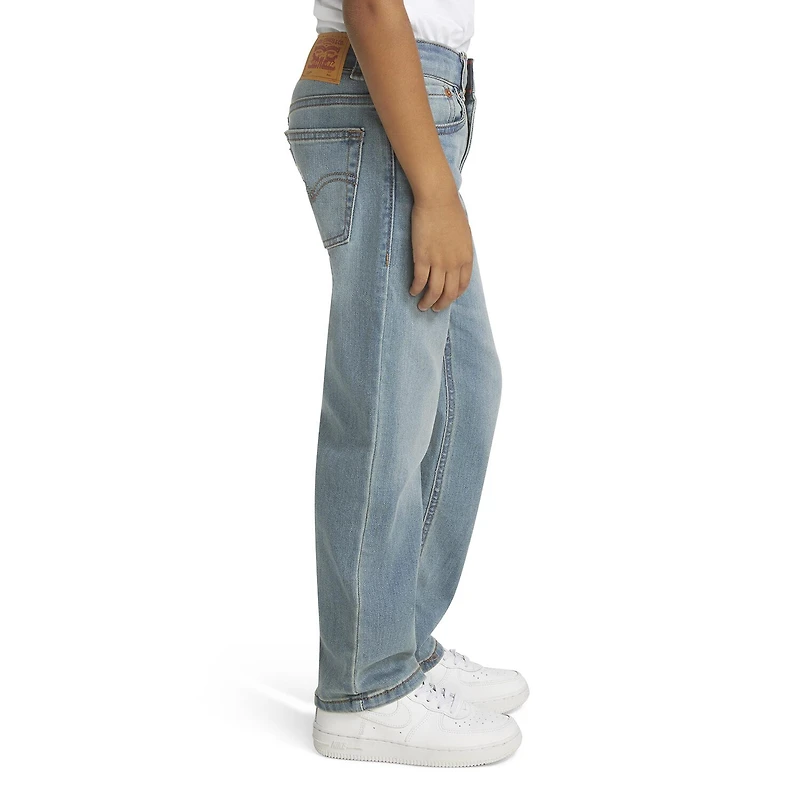 Levi's® Little Boys Adjustable Waist Mid Rise 514™ Straight Leg Jean