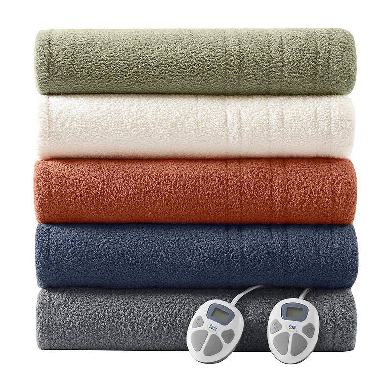 Serta® Dream Soft Heated Midweight Blanket