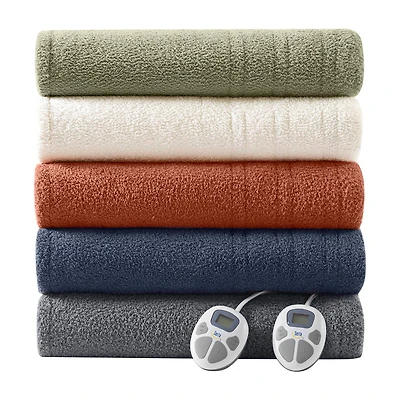 Serta® Dream Soft Heated Midweight Blanket
