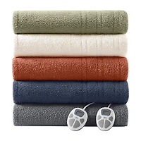 Serta® Dream Soft Heated Midweight Blanket