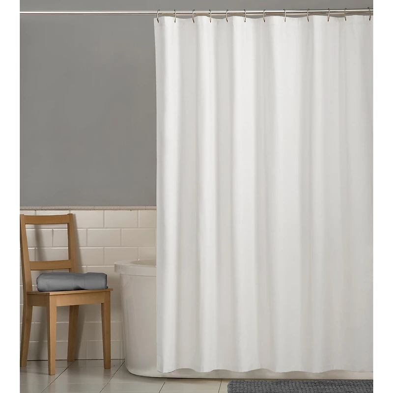 Maytex 70" x 71" Fabric Shower Curtain Liner