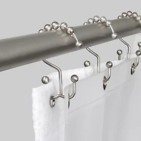 Maytex Mills Double Ball Glilde Shower Curtain Hooks