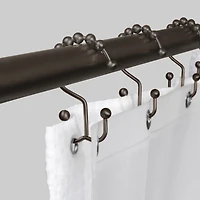 Maytex Mills Double Ball Glilde Shower Curtain Hooks