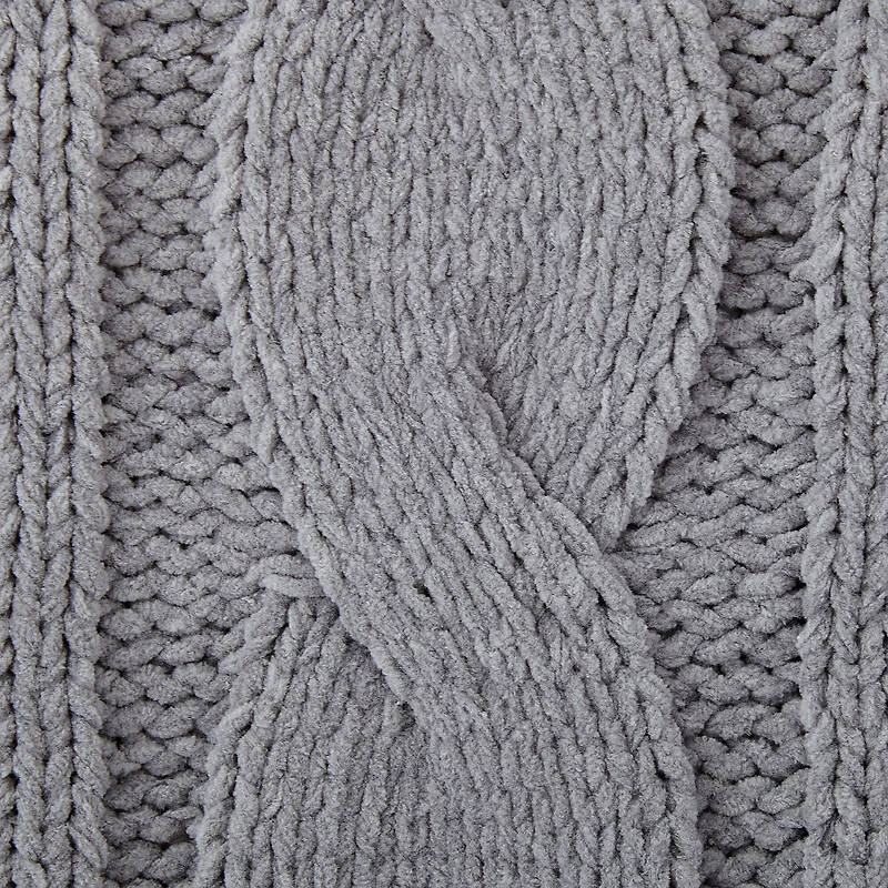 Linden Street Cable Knit Chenille Throw