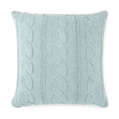 Linden Street Cable Knit Chenille 22x22 Square Pillow