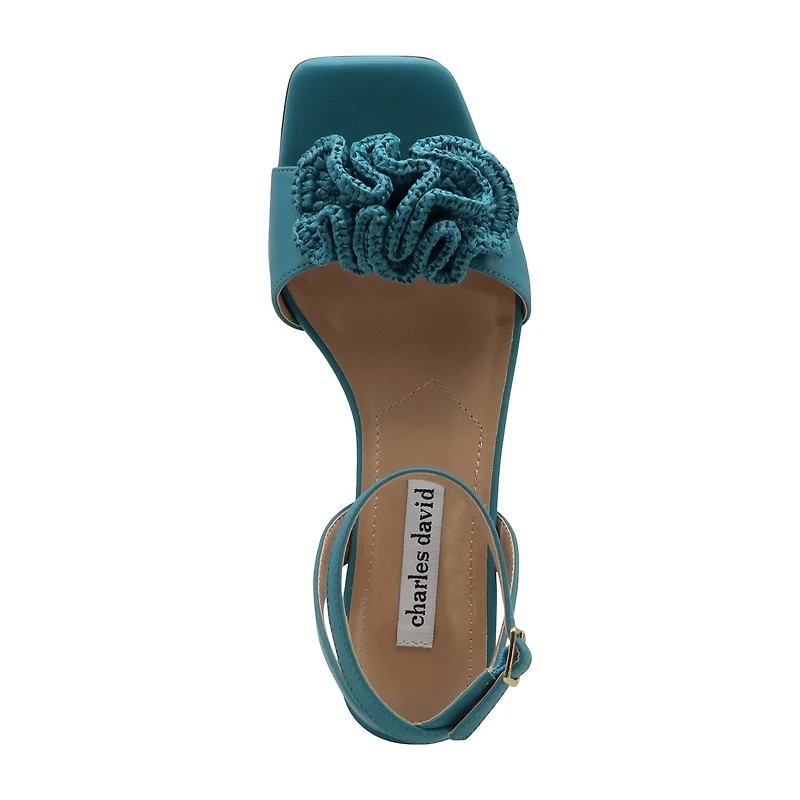Charles David Womens Rubicon Heeled Sandals