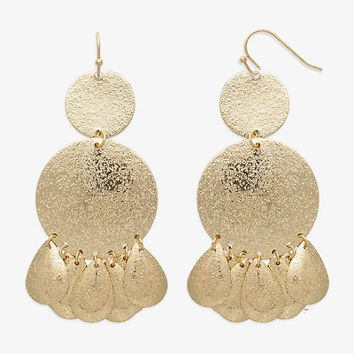 Bold Elements Womens Drop Earrings
